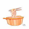 라면 : 라면 스케치판 ,sketchpan