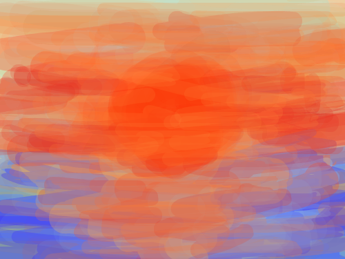 일몰 : 일몰이라니까!! 스케치판 ,sketchpan