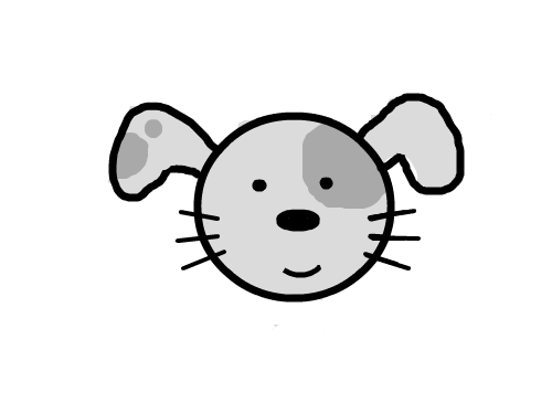 귀여운 강아지~ : 수업시간에 만든 귀여운 강아지~ 스케치판 ,sketchpan