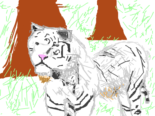 백호 : 처음그린거라 좀 서툴지만 좀 봐주세요.!! 스케치판 ,sketchpan