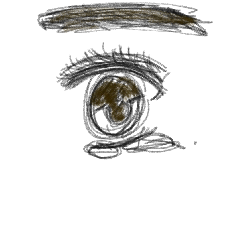 눈 : 눈 스케치판 ,sketchpan