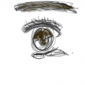 눈 : 눈 스케치판 ,sketchpan