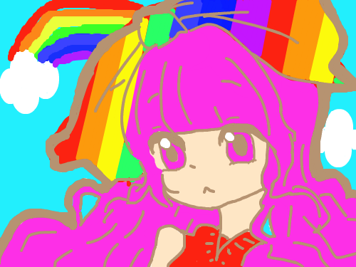 무지개 : 그냥무지개 스케치판 ,sketchpan