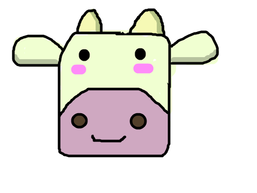 귀여운소 : 소가 참 앙증맞다 스케치판 ,sketchpan