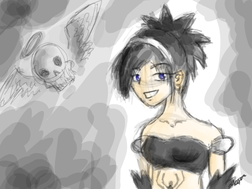 xXMr_cookehpersonXx : a drawing 스케치판 ,sketchpan