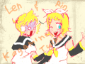 Doodling Kagamine Twins : foolish drawing 스케치판 ,sketchpan