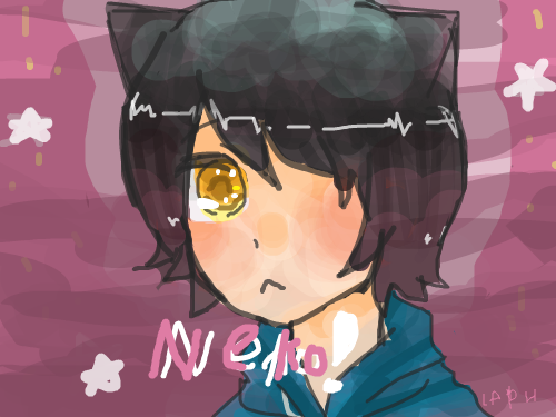 doodle neneneneekkoooo : whatever 스케치판 ,sketchpan