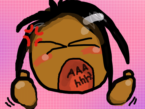 Alex Rawr : Angry Alex. Just a cutsey chibi, short and quick of Al yelling. ...since he seems to do that a lot. 스케치판 ,sketchpan