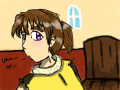 Cliff at Church : cliff sitting in a church pew 스케치판 ,sketchpan