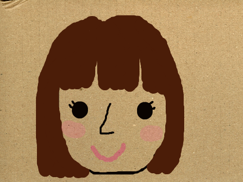 이가은 : 얼굴이다. 스케치판 ,sketchpan