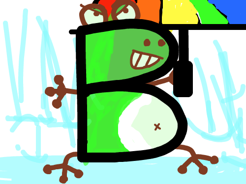 개구리 : 개구리 입당 스케치판 ,sketchpan