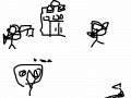 최종병기활 : 족장을 향해 활을 날린다 스케치판 ,sketchpan