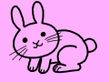 토끼그리기 : 토끼그리기 스케치판 ,sketchpan