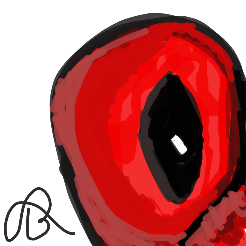 deadpool : deadpool 스케치판 ,sketchpan