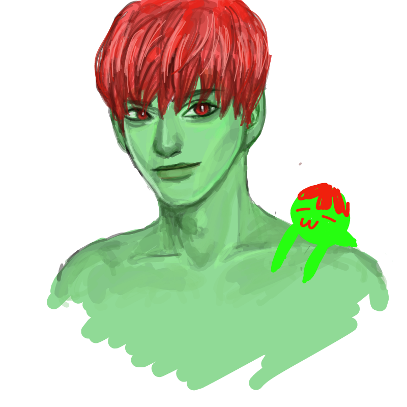 김초코칩 : 김초코칩 스케치판 ,sketchpan