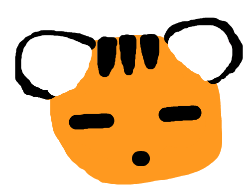My First Animation : I am only young and I have never made an animation before so here is my first one! I didn't know what to do so I just made it up! It is a tiger waking up! I think it is cute :3 스케치판 ,sketchpan