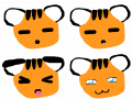My First Animation : I am only young and I have never made an animation before so here is my first one! I didn't know what to do so I just made it up! It is a tiger waking up! I think it is cute :3 스케치판 ,sketchpan