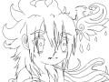 a little sad : ................................................... 스케치판 ,sketchpan