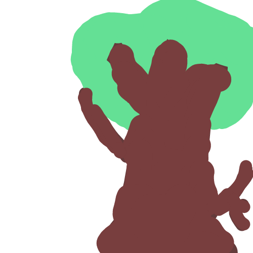 나무 : 나무 스케치판 ,sketchpan