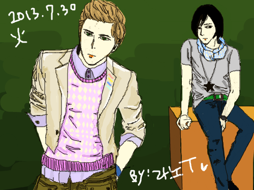 개 노가다 : 죽것네ㅠㅠㅠ 스케치판 ,sketchpan