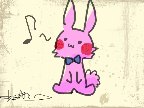 토끼 : 골드잉크주세요 ㅠ_ㅠ 스케치판 ,sketchpan