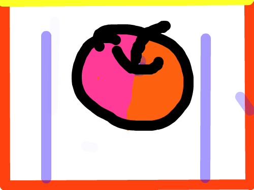 사과2 : 사과의 모습 스케치판 ,sketchpan