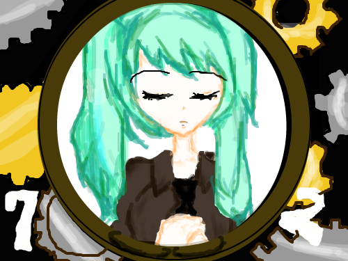 Clock lock work... : ..이라고 그렸는데 이상하네요.죄송.. 스케치판 ,sketchpan