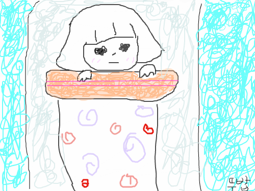 잠이안와 : 멀뚱멀뚱 스케치판 ,sketchpan