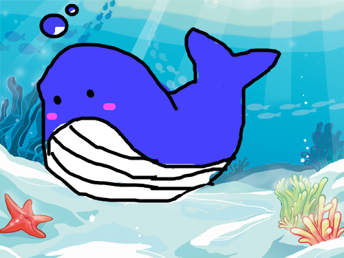 0827-김현희 : 고래그리기 스케치판 ,sketchpan