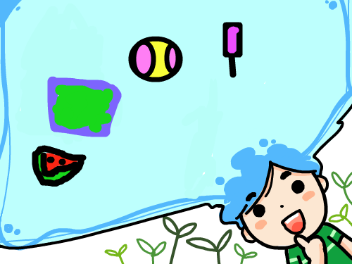 1038-김민선 : 자기가 생각하는 것을 그림으로 표연하기 스케치판 ,sketchpan