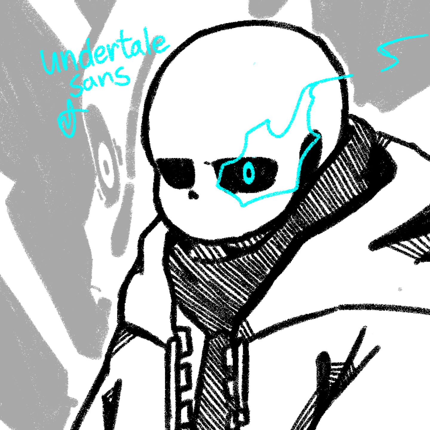 언더테일 .. : 언더테일 샌즈 스케치판 ,sketchpan