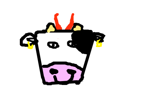 불독 젖소 : 불독 젖소 스케치판 ,sketchpan