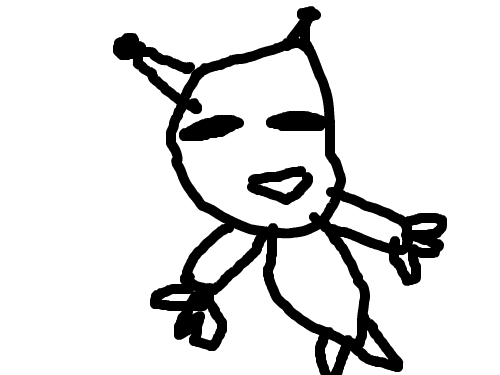 외계인 : 외계인외계인 스케치판 ,sketchpan