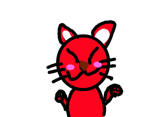 빨간고양이 : 빨간고양이 스케치판 ,sketchpan