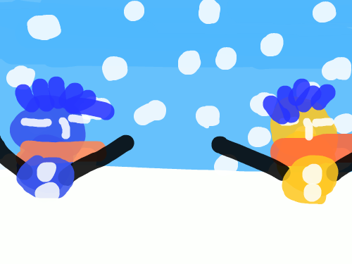 겨울 : .... 스케치판 ,sketchpan