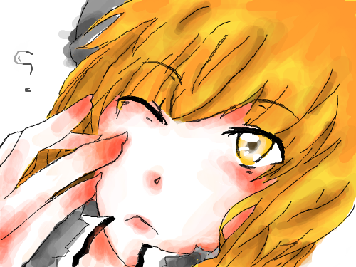 잘 주무세요.~ㅅ~ : 이 그림은 무엇인가.. 뭔가 해야겟다고 그렷는데..그냥 자자.. 안녕히주무세요..~ 스케치판 ,sketchpan