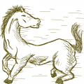 run horse : run horse 스케치판 ,sketchpan