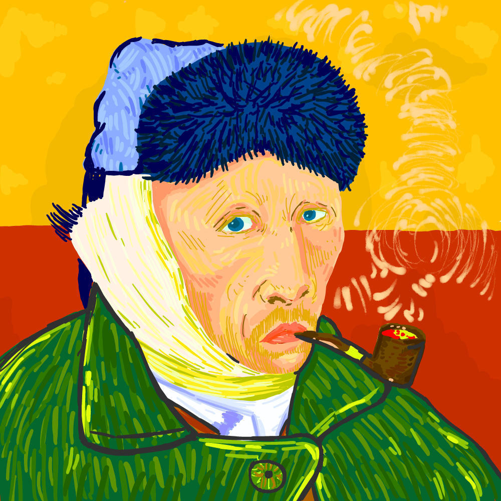 Van Gogh : Van Gogh 스케치판 ,sketchpan