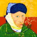 Van Gogh : Van Gogh 스케치판 ,sketchpan