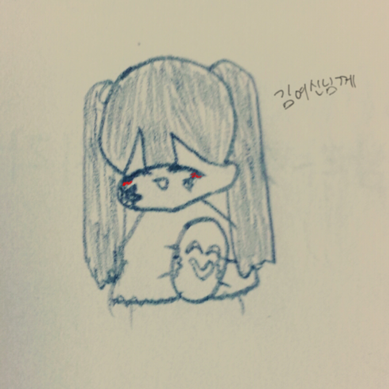 헣허 김여.. : 헣허 김여신님 받으시오!? 스케치판 ,sketchpan