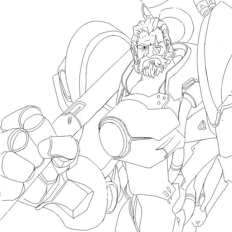 라인하르.. : 라인하르트 스케치판 ,sketchpan