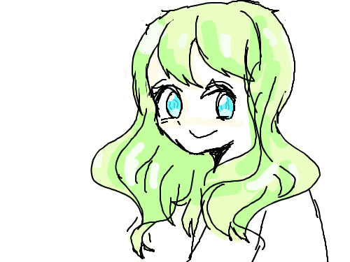 초록 : 초록초록 스케치판 ,sketchpan