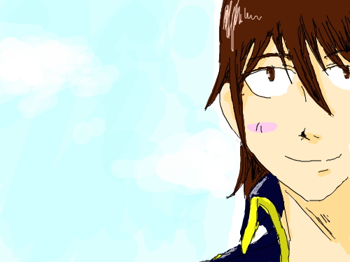 은혼 야마자키 : 나름 열심히 했을수도. 스케치판 ,sketchpan