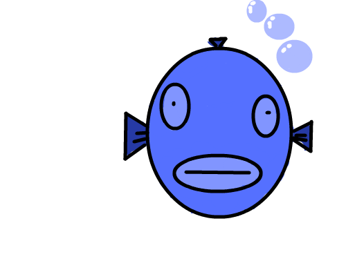 01126-강경주 : 물고기그리기 스케치판 ,sketchpan