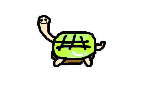 01126-강경주 : 거북이그리기 스케치판 ,sketchpan