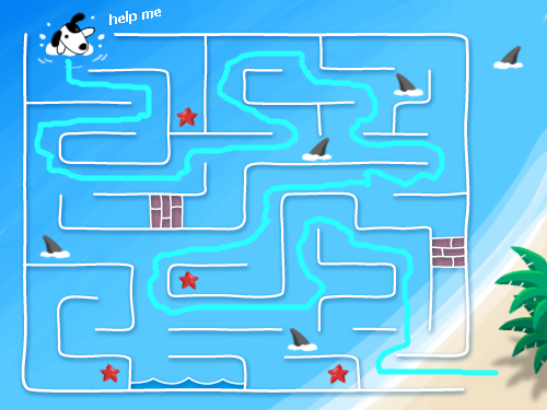 미로찾기 : 미로찾기 스케치판 ,sketchpan