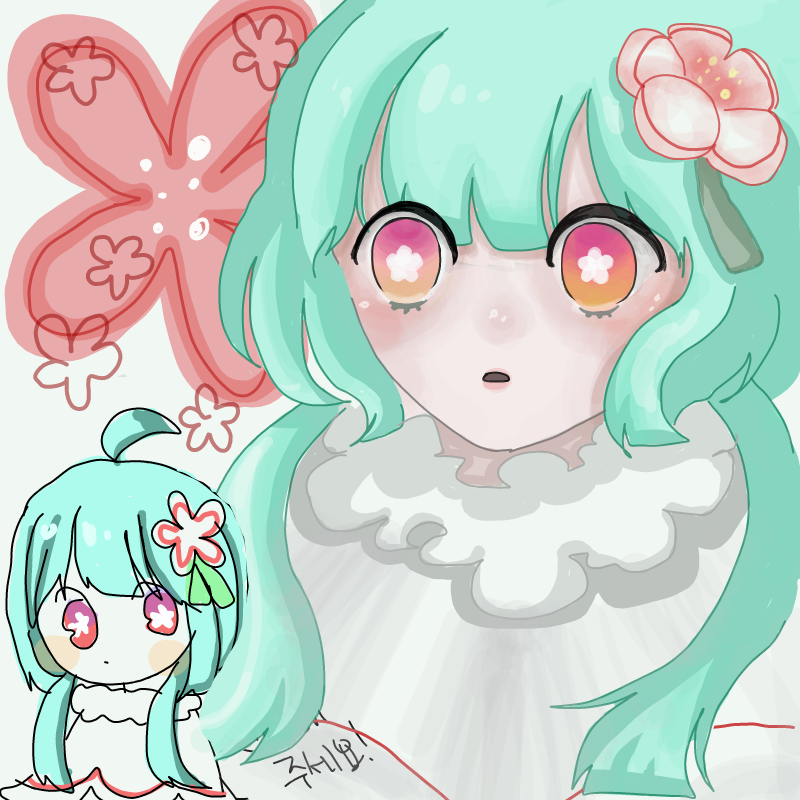 여자 : 여자 스케치판 ,sketchpan