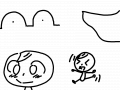 점점바껴요 : 개구리,나뭇가지나뭇잎,아기 스케치판 ,sketchpan