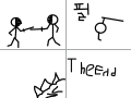 막장칼싸움 : 진짜막장 스케치판 ,sketchpan