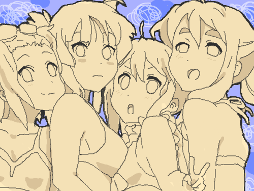 케이온 : 케이온 재미있어요 스케치판 ,sketchpan